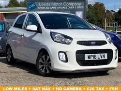 White Used 2016 Kia Picanto 2 Hatchback | £5,495 (Fair price)