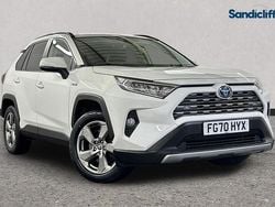 White Used 2020 Toyota RAV4 Hybrid Design SUV | £22,987 (Good price)