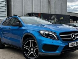 Blue Used 2015 Mercedes GLA250 AMG line SUV | £10,900 (Fair price)