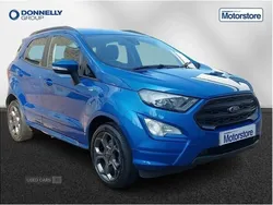 Blue Used 2021 Ford Ecosport ST-Line SUV | £12,350 (Fair price)