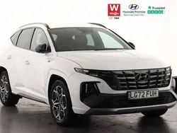 White Used 2022 Hyundai Tucson N Line SUV | £23,995 (Fair price)