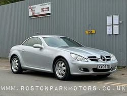 Silver Used 2005 Mercedes SLK200 Cabriolet | £3,500