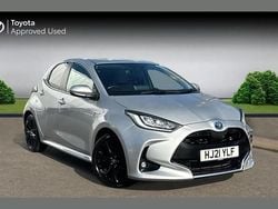 Silver Used 2021 Toyota Yaris Hybrid Hatchback | £16,736 (Fair price)