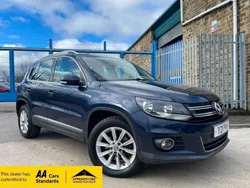 Blue Used 2012 VW Tiguan SE SUV | £4,850 (Fair price)