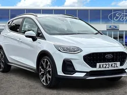 White Used 2023 Ford Fiesta Active X Hatchback | £16,295 (Fair price)