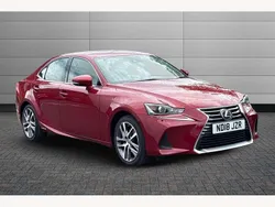 Red Used 2018 Lexus IS300h Executive Line Sedan | £13,195 (Fair price)