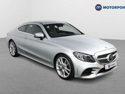 Silver Used 2019 Mercedes C300 AMG Line Premium Coupe | £23,399 (Fair price)