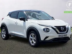 White Used 2022 Nissan Juke N-Connecta SUV | £14,499 (Fair price)