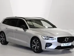 Silver Used 2021 Volvo V60 R-Design Estate | £22,250 (Fair price)
