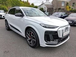 White Used 2025 Audi Q6 e-tron Advanced SUV | £62,495 (Fair price)