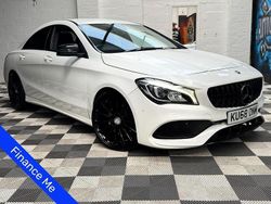 White Used 2018 Mercedes CLA220 AMG line Sedan | £17,800 (Fair price)