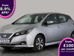 Silver Used 2021 Nissan Leaf Acenta Hatchback | £8,382 (Good price)
