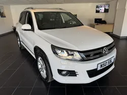 White Used 2013 VW Tiguan R-line SUV | £12,495 (A bit pricey)