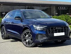 Blue Used 2023 Audi Q8 S-Line SUV | £45,950 (Fair price)