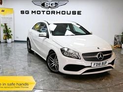 White Used 2018 Mercedes A180 AMG line Hatchback | £10,985 (Good price)