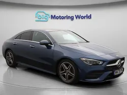 Blue Used 2020 Mercedes CLA180 AMG line Sedan | £25,500 (Fair price)