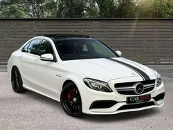 White Used 2015 Mercedes C63 AMG Premium Sedan | £25,700 (Good price)