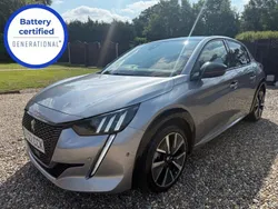 Grey Used 2022 Peugeot e-208 Premium Hatchback | £8,695
