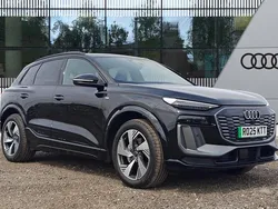 Black Used 2025 Audi Q6 e-tron S-Line SUV | £55,990 (Super price)
