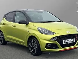 Yellow New 2025 Hyundai i10 N Line Hatchback | £17,527 (Fair price)