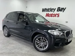 Black sapphire metallic paint Used 2021 BMW X3 M Sport SUV | £26,990 (Super price)