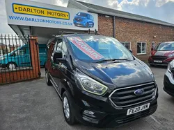 Black Used 2020 Ford Transit Custom Limited Van | £12,500 (Good price)