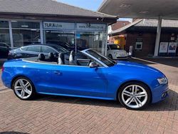 Blue Used 2010 Audi Cabriolet Advanced Cabriolet | £9,490