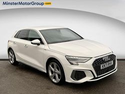 White Used 2021 Audi A3 S-Line Hatchback | £16,990 (Fair price)