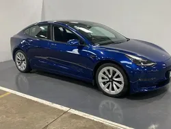 Blue Used 2021 Tesla Model 3 Long Range AWD Sedan | £21,898 (A bit pricey)