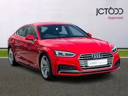 Red Used 2020 Audi A5 Sportback S-Line Hatchback | £20,000 (Fair price)