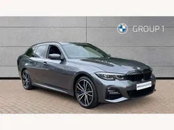 Grey Used 2021 BMW 330e M Sport Estate | £22,995 (Fair price)