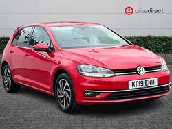 Red Used 2019 VW Golf VII Match Hatchback | £16,450 (Good price)