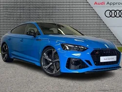 Blue Used 2020 Audi RS5 Sportback Hatchback | £47,995 (Expensive)
