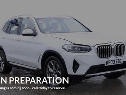 White Used 2023 BMW X3 xLine SUV | £33,920 (Good price)