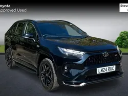 Black Used 2024 Toyota RAV4 Hybrid Sport SUV | £41,515 (A bit pricey)
