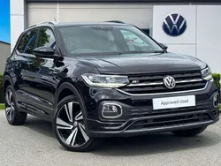 Black Used 2020 VW T-Cross R-line SUV | £17,480 (Fair price)