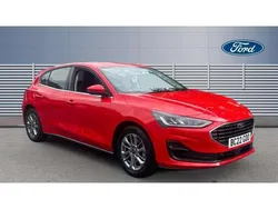 Red Used 2022 Ford Focus Titanium Hatchback | £13,954 (Fair price)