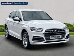 White Used 2019 Audi Q5 S-Line SUV | £21,516 (Good price)