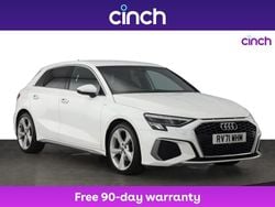 White Used 2021 Audi A3 S-Line Hatchback | £19,249 (Fair price)