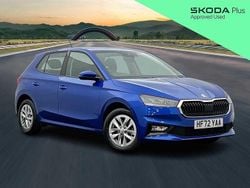 Race blue metallic Used 2022 Skoda Fabia Comfort Hatchback | £11,799 (Fair price)