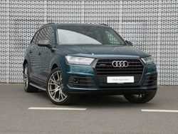 Galaxy blue metallic Used 2018 Audi Q7 Advanced SUV | £40,495 (Fair price)