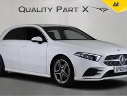 White Used 2019 Mercedes A180 AMG line Hatchback | £16,679 (Good price)