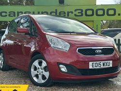 Red Used 2015 Kia Venga Hatchback | £3,075 (Expensive)