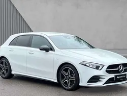 Digital white metallic Used 2022 Mercedes A200 Executive Hatchback | £22,766 (A bit pricey)