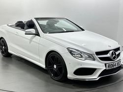 White Used 2014 Mercedes E350 AMG line Cabriolet | £10,205 (Fair price)