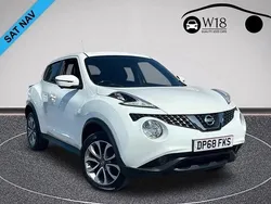 White Used 2018 Nissan Juke S SUV | £8,995 (Fair price)