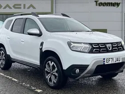 White Used 2022 Dacia Duster Prestige SUV | £11,995 (Fair price)