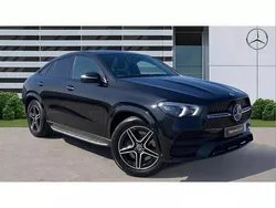 Black Used 2023 Mercedes GLE400 AMG Line Premium Plus Coupe | £61,409 (Fair price)