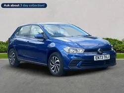 Blue Used 2024 VW Polo Life Hatchback | £16,634 (Good price)