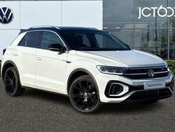 White Used 2022 VW T-Roc R-line SUV | £25,701 (Fair price)